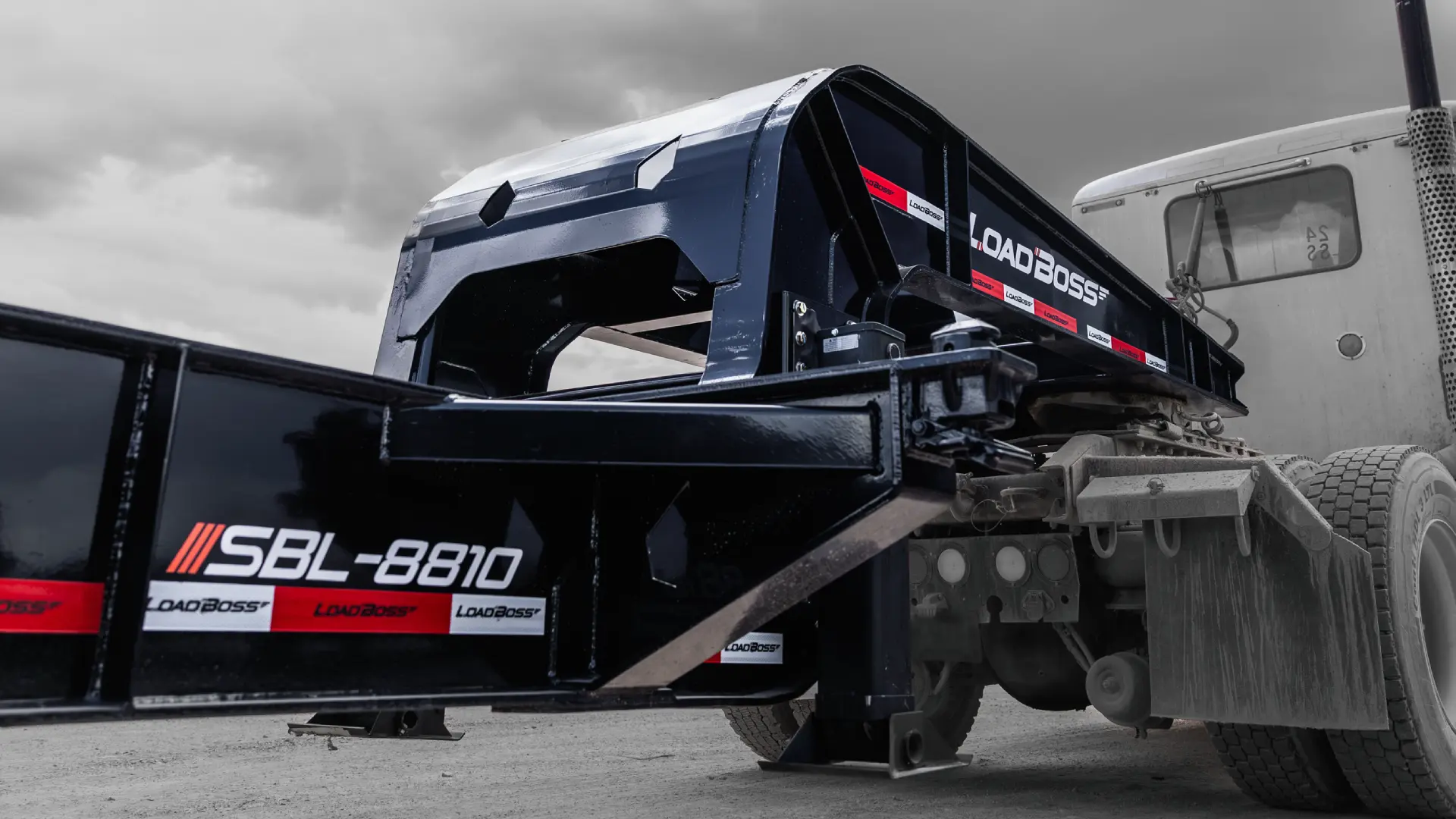 Load Boss SDZ Trailer in a Field